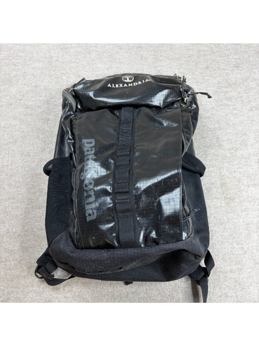 Patagonia Backpack Black Black Hole 25L 49296 Embroidered Alexandria